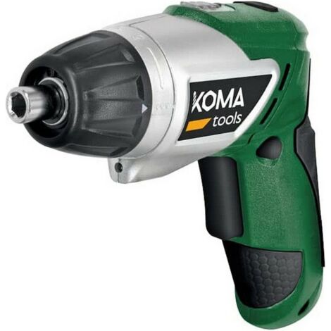 Cacciavite a batteria reversibile 3,6v litio 1300ma 17,5x14,8cm koma tools