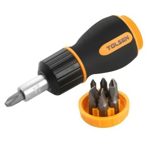CACCIAVITE A CRICCHETTO CON 7 INSERTI TOLSEN