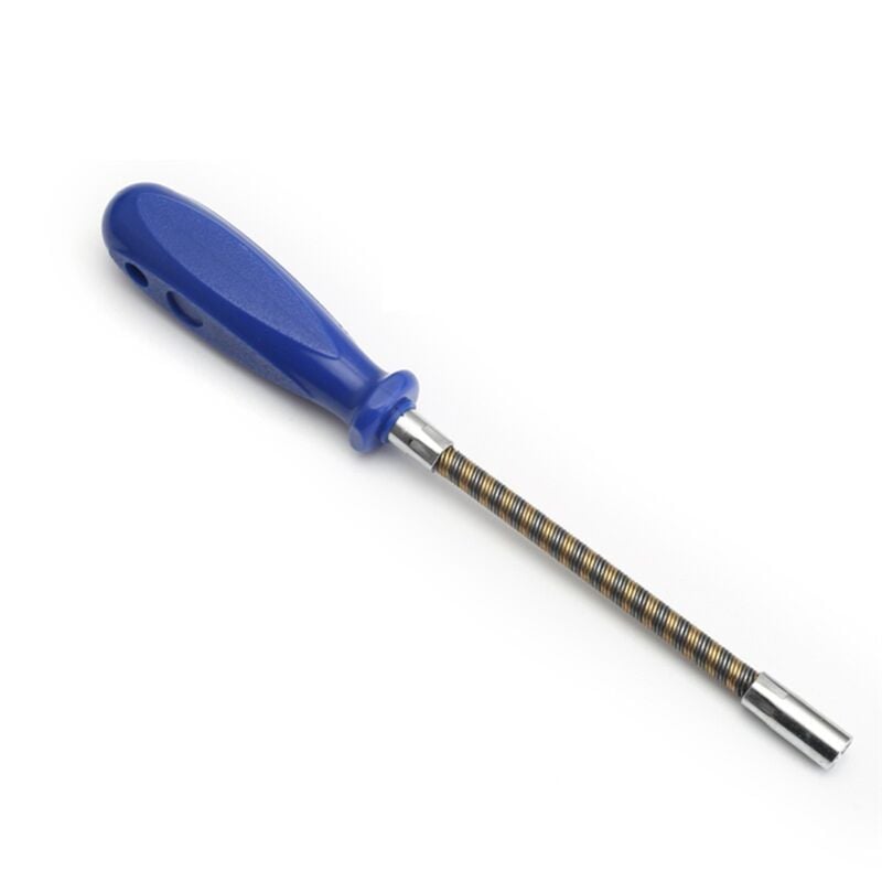 Image of Tlily - Cacciavite esagonale flessibile da 7 mm, cacciavite a bussola pieghevole da 90 gradi, fascetta stringitubo, cacciavite, utensili manuali per
