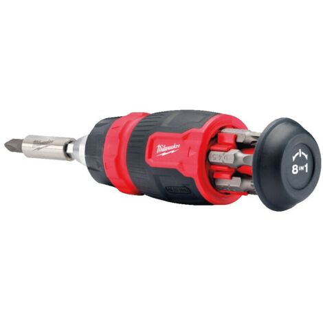 CACCIAVITE MULTI-BIT A CRICCHETTO COMPATTO 8 IN 1 MILWAUKEE 4932480581
