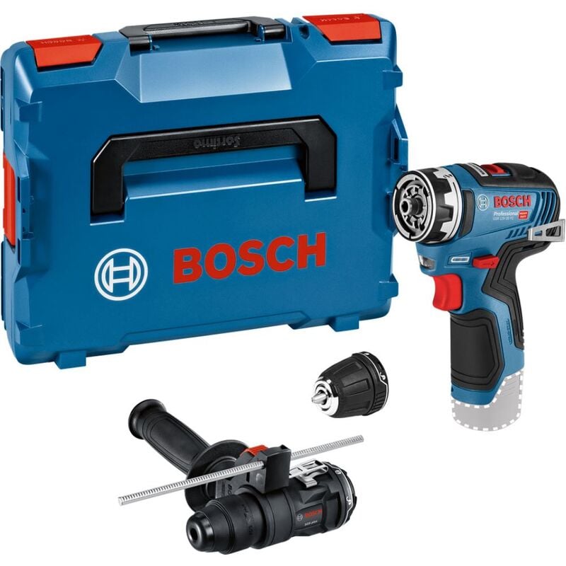 Image of Bosch - Cacciavite per perforazione della batteria gsr 12V-35 fc Senza batteria senza caricabatterie L-boxx)
