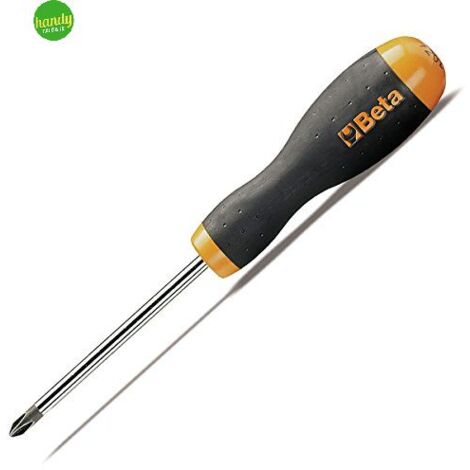 Cacciavite phillips ph0 Beta con impronta a croce lama testa nera 3 x 60 mm