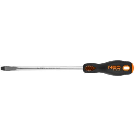Cacciavite piatto NEO 8x200 mm S2 - magnetico, professionale
