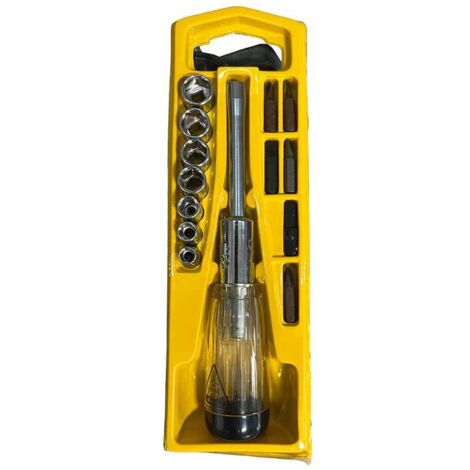 Cacciavite Portainserti Con Bussole 14 Pz Stanley 168801