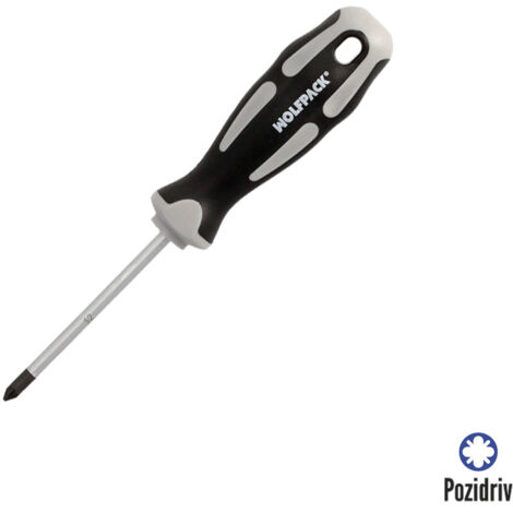 Cacciavite Pozidriv in acciaio S2 - PZ 1 x Ø 5 x 75 mm