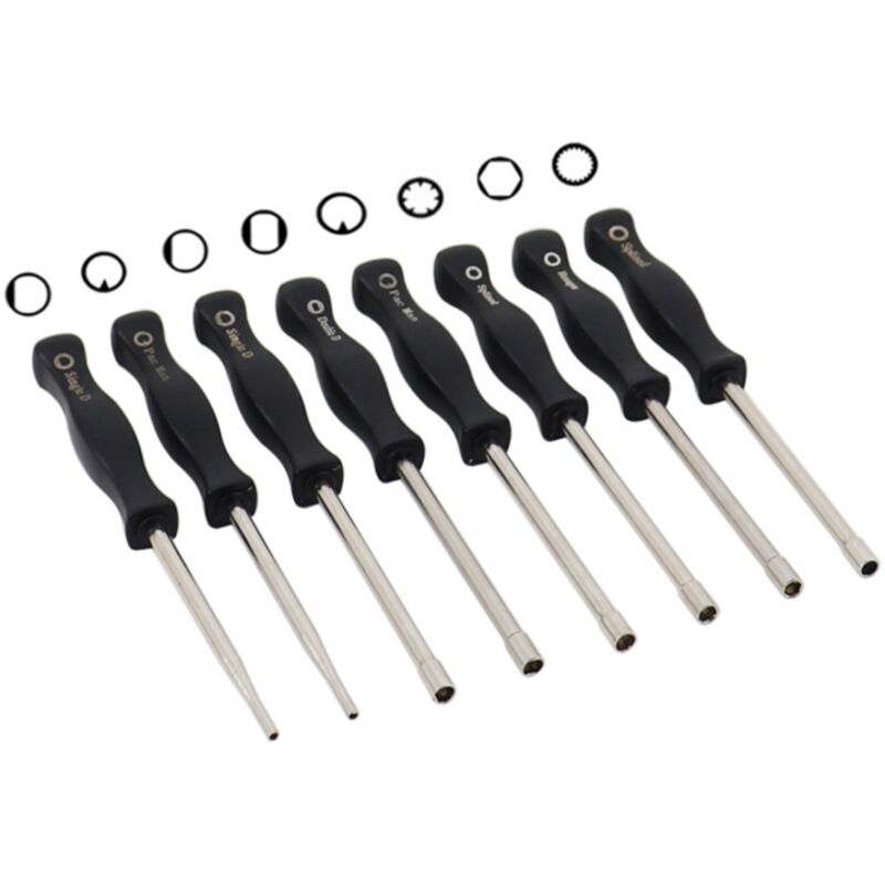 Cacciavite speciale per carburatore, accessori universali, set di otto cacciaviti all'ingrosso