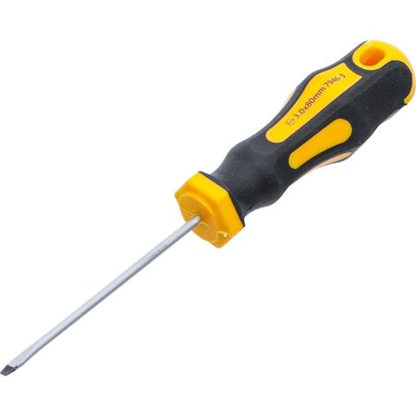 Cacciavite  taglio 3 mm  Lunghezza della lama 80 mm