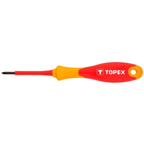 Cacciavite topex 39d475 isolato 1000 V 60 mm