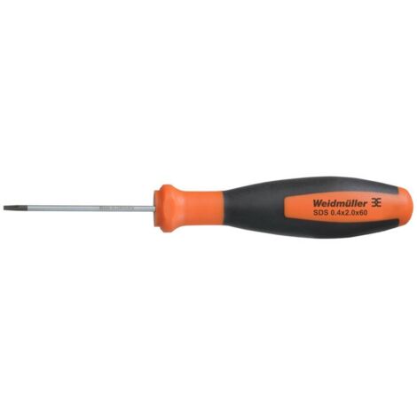 Cacciavite Weidmüller sds 0.4x2.0x60 2 mm larghezza lama 60 mm lunghezza