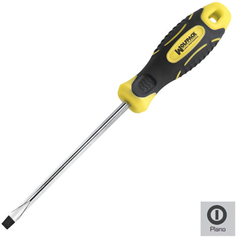 Cacciavite Wolfpack bimaterial boca estampada 4 mm 100 mm