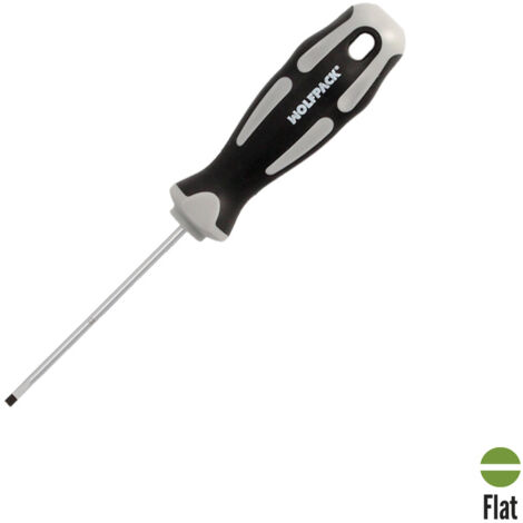 Cacciavite Wolfpack flat blade acciaio S2 magnetico ergonomico
