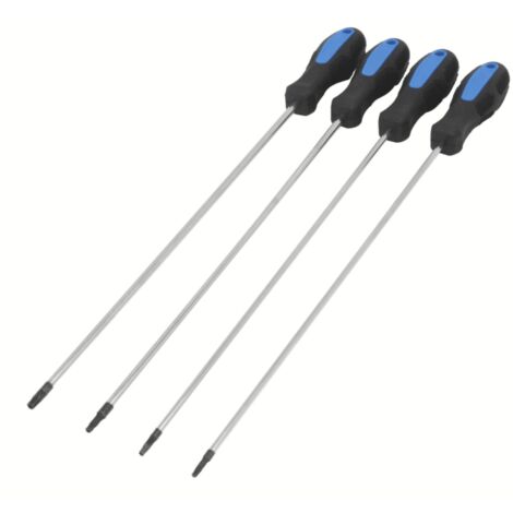 CACCIAVITI CACCIAVITE GIRAVITE LUNGHI PUNTA MAGNETICA TORX 4 PZ 450mm SSTsa