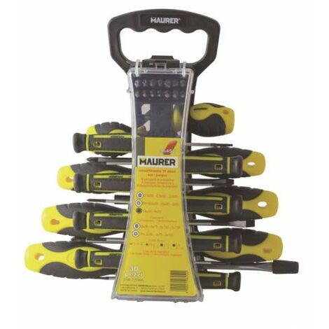 CACCIAVITI E BITS MAURER SERIE 30PZ SUPPORTO APPENDIBILE