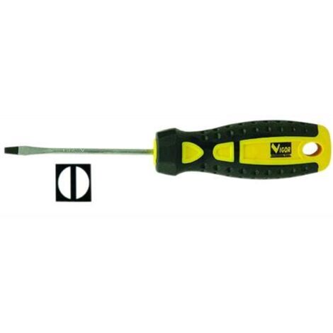 Cacciaviti Vigor Crv A Taglio Mm.  3X 75 Conf. 12Pz
