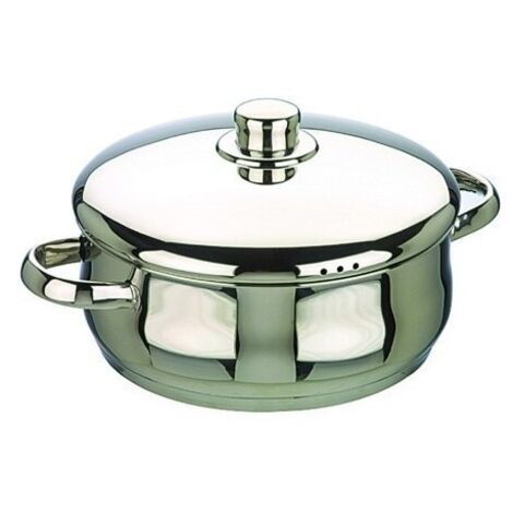 Cacerola 16Cm Con Tapa Inox Oslo Ibili