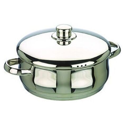 Cacerola 28Cm Con Tapa Inox Oslo Ibili