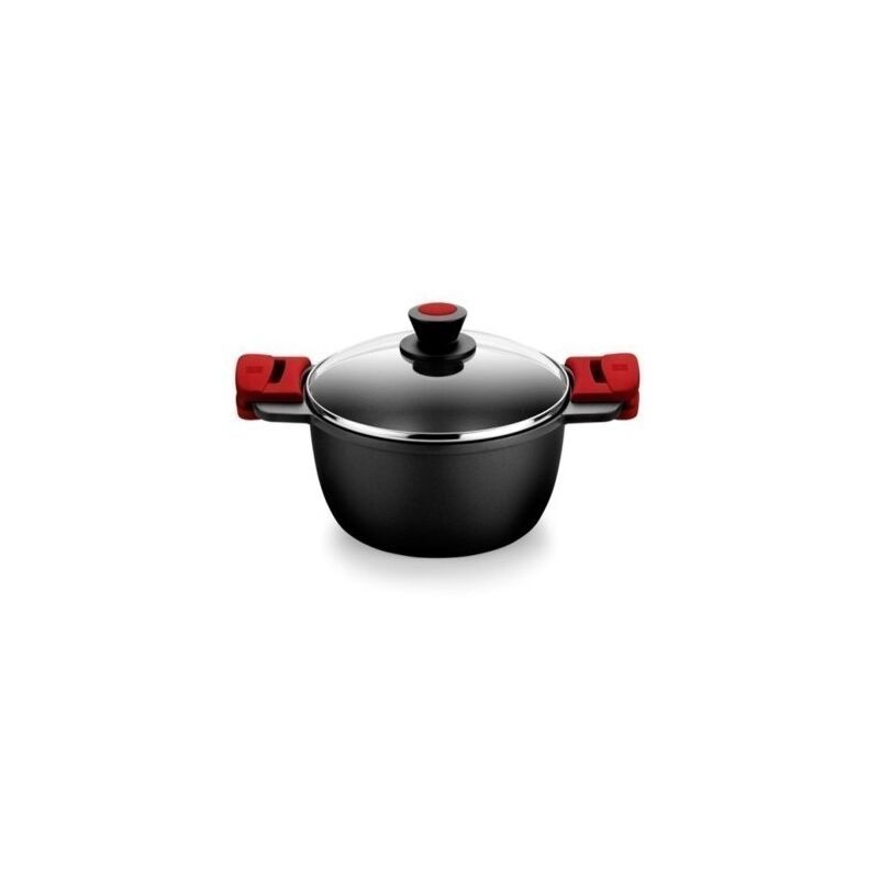 

Cacerola Alta 24Cm Con Tapa Induccion Aluminio/Fundido Premiere Bra