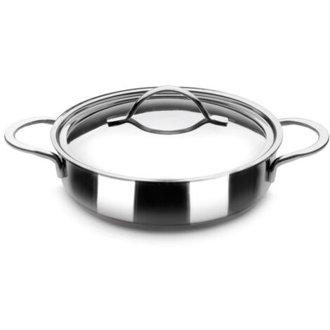 CACEROLA BAJA INOX NOAH - 28 CM