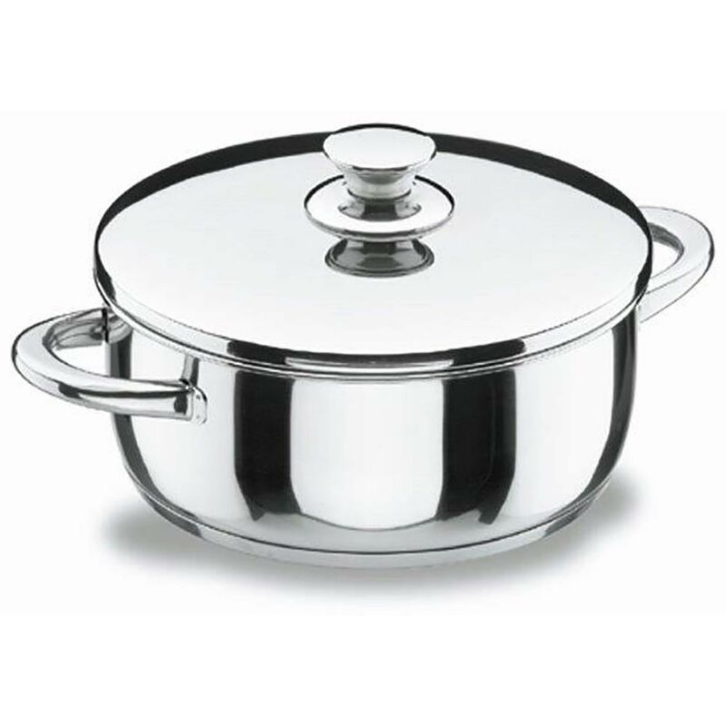 

Cacerola Cocina Con Tapa Fondo Difusor 22Cm Acero Inox Vitrocor - Lacor