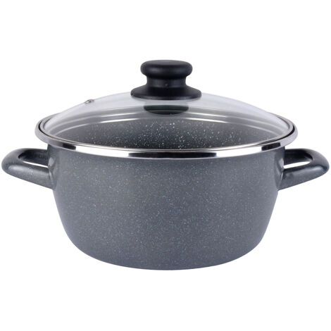 CACEROLA GRANSASSO TAPA VIDRIO 16 CM MAGEFESA