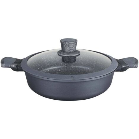 Cacerola inducción piedra supreme baja 40cm