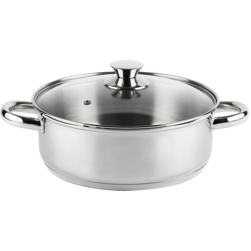 

Cacerola inoxidable 18/10 inducción ø30cm. 7,4 L ( CI30) - Vier