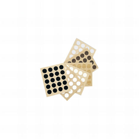 Cache adhesif d14 blanc - plaque de 108 mm
