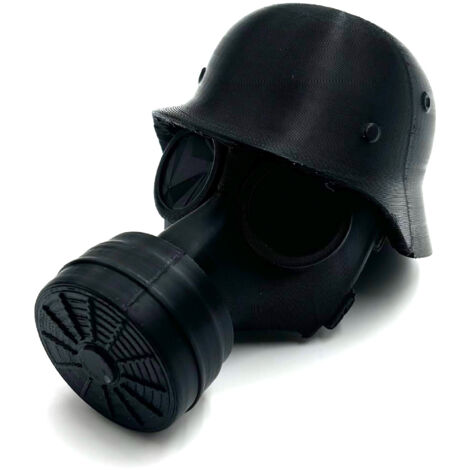 Cache attelage remorque, capuchon masque à gaz amusant, protection étanche et anti-poussière, accessoire déco pour boule de remorque Noir