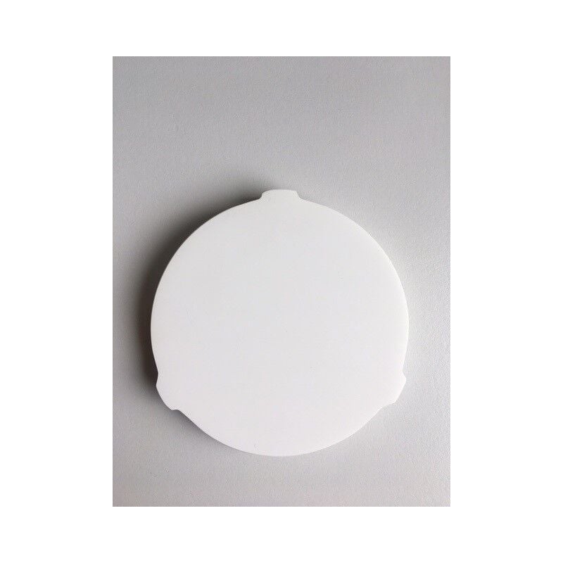 Bernstein - Cache bonde pour vasque - couvercle pour bonde Pop Up en blanc brillant