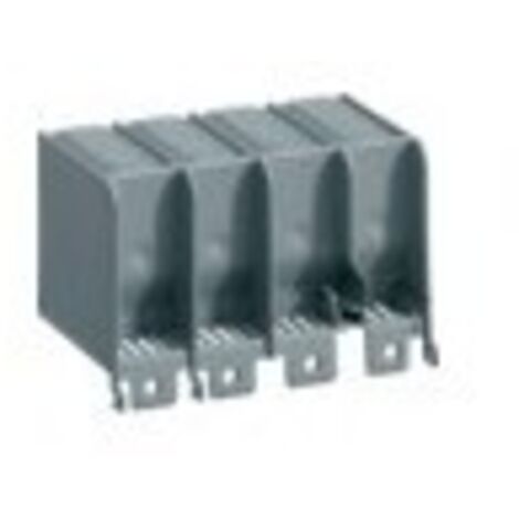 Cache borne x160 4P long pour cosse et rallonge plage HAGER HYA022H