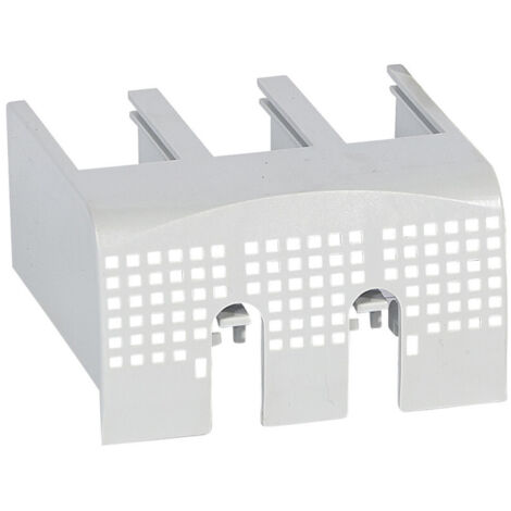 Cache bornes plombables pour raccordement prises arrière pour DPX160 magnétothermique 3P (421050)