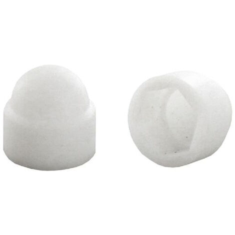 Cache boulon TH plast blc Ø10  Sachet  4 PCE - VYNEX