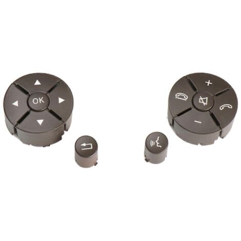 Cache-boutons de commande de volant pour Mercedes-Benz B--