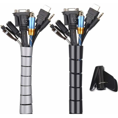 DECOSA Moulure clipsable Tine (cache-câble TV et ruban LED - 4 clips de  fixation inclus) - polystyrène extra dur - 19x65mm - long. 2 m - 1 pce