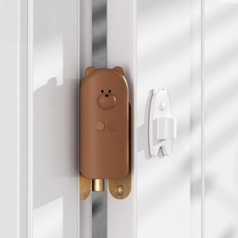 Cache-charnière de porte - Protection anti-pincement de porte, protection anti-pincement en silicone suspendue et butée anti-claquement, protection bébé pour maintenir la porte ouverte et empêcher les