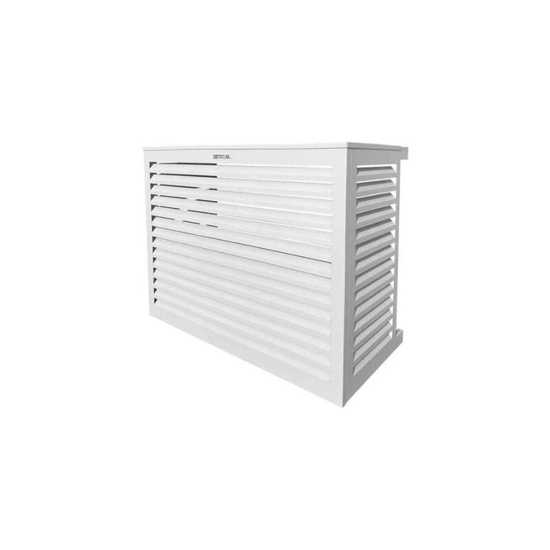 Decoclim - H484:H633 Cache unité extérieure en métal blanc taille s - 23AS9010