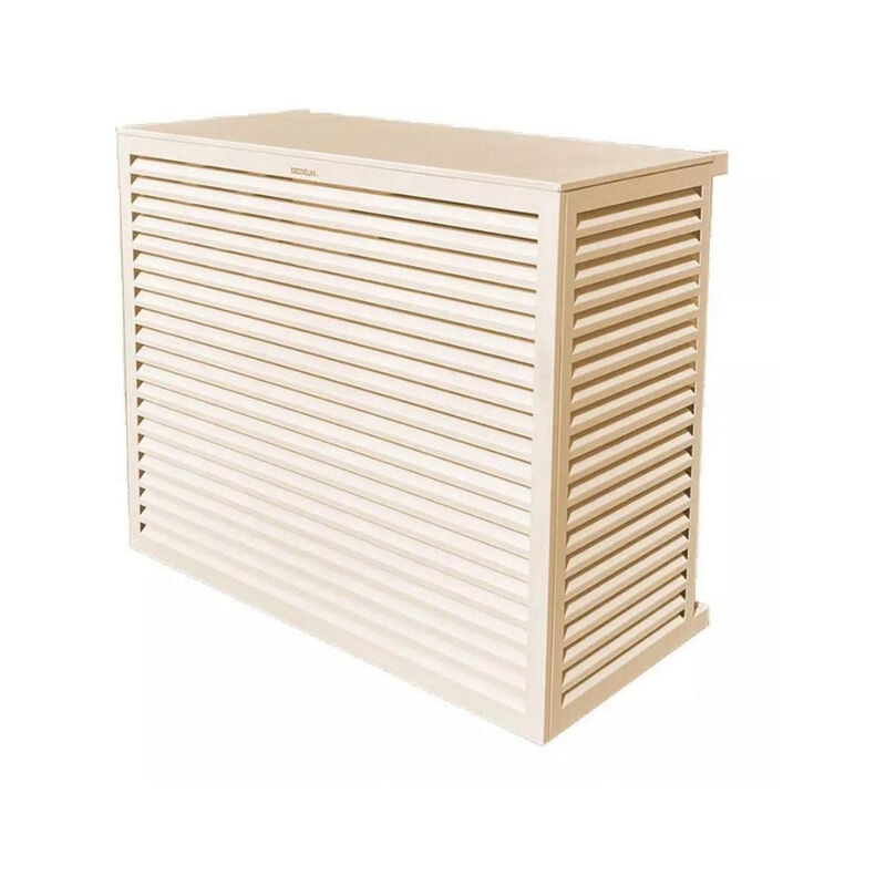 Cache unité extérieure en aluminium blanc crème taille xl - 23AXL9001 - Decoclim