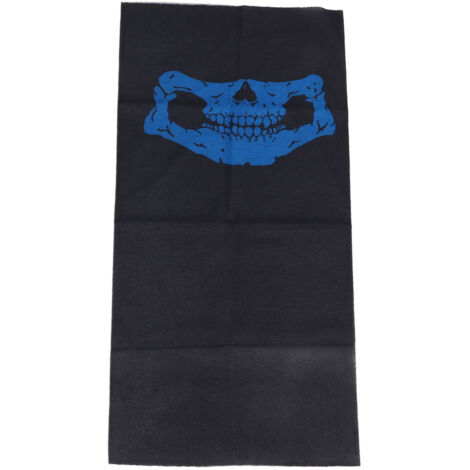 Cache-cou cycliste Halloween sans couture, foulard crânien anti-vent pour sport
