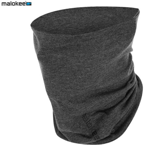 Cache-cou en coton graphite respirant