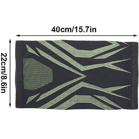 Cache-cou multifonction épais pour sports d'hiver - Écharpe polaire pour visage et cou - Protection vent ski et randonnée - Noir et gris
