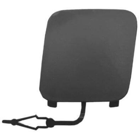 Cache crochet de remorquage de pare-choc avant noir Peugeot Partner 3 depuis 2018