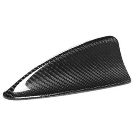 Cache d'antenne aileron de requin pour toit de voiture BMW Série 5 et 6 E60 E61 - Fibre de carbone