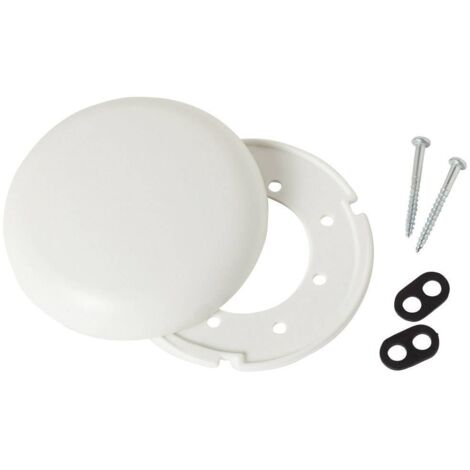 Cache de boitier de jonction Heidemann 12496 blanc
