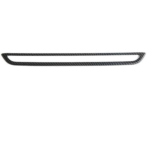 Cache de commande de climatisation de console centrale pour MG 5, motif fibre de carbone