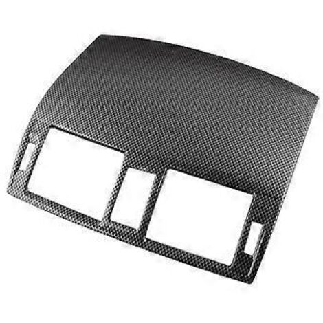Cache de grille d'aération de console centrale en fibre de carbone pour voitures 2007 2008 2009 2010 2011 2012 2013
