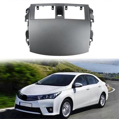 Cache de grille de sortie de climatisation pour tableau de bord de voiture gris