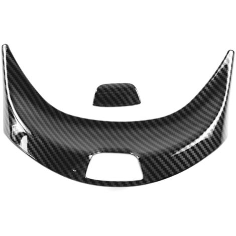 Cache de panneau de boutons et interrupteurs de console centrale pour accoudoir de voiture Classe E W213 2017-2021 Carbon Fi--