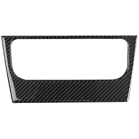 Cache de panneau de commande de climatisation en fibre de carbone pour console de Golf 6 MK6 (2008) - Fibre de carbone