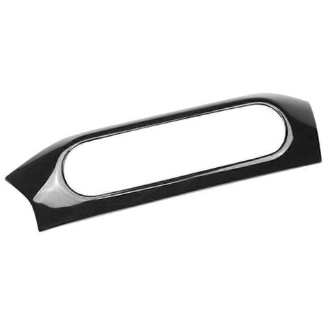Cache de panneau de commande de climatisation pour voiture noire conduite à droite