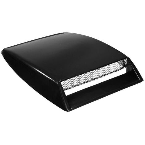 Cache de prise d'air décoratif noir universel pour voiture